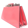 Screenshot 2026-02-03 142924 Fendi Peekaboo Cut Medium Pink Brushed Leather Shoulder Bag Silver O’Lock Chain 8BN340