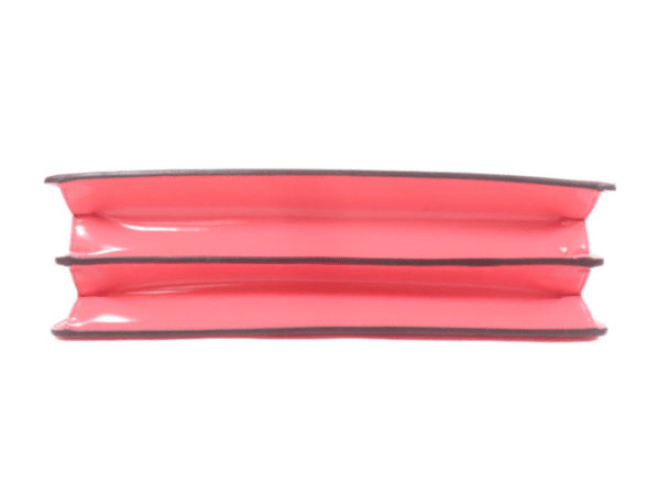 Screenshot 2026-02-03 142937 Fendi Peekaboo Cut Medium Pink Brushed Leather Shoulder Bag Silver O’Lock Chain 8BN340
