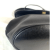 Screenshot 2026-02-20 102830 Vintage Christian Dior Black Grained Leather 2-Way Top Handle Shoulder Bag Gold CD Logo