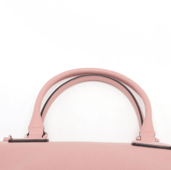 Screenshot 2026-03-07 093253 Gucci Dollar Calfskin GG Charm Satchel Soft Pink Pebbled Leather 2-Way Tote Shoulder Bag
