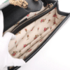 Gucci Dionysus Small Black Leather Floral Lining Chain Bag 400249