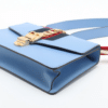 Screenshot 2026-03-07 094616 Gucci Sylvie Mini Light Blue Leather Web Chain Shoulder Bag 431666
