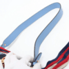 Screenshot 2026-03-07 094632 Gucci Sylvie Mini Light Blue Leather Web Chain Shoulder Bag 431666