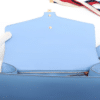 Screenshot 2026-03-07 094705 Gucci Sylvie Mini Light Blue Leather Web Chain Shoulder Bag 431666