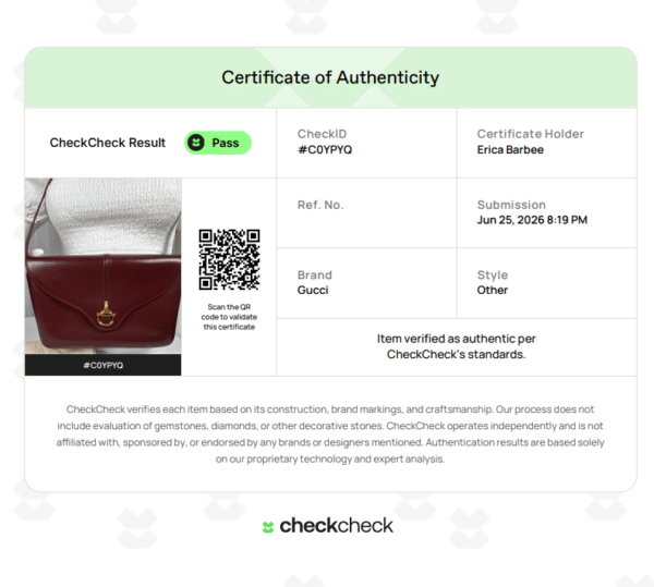 Screenshot 2026-06-26 125540 Vintage Gucci Burgundy Leather Equestrian Stirrup Clasp Shoulder Bag