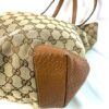 177303313476388_IMG_7447 Gucci Vintage Original GG Canvas Wooden Charm Tote Brown Leather