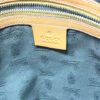 177303313476391_IMG_7445 Gucci Vintage Original GG Canvas Wooden Charm Tote Brown Leather