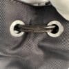 IMG_2747 Gucci Bamboo handle bucket bag black with brown bamboo handle two way
