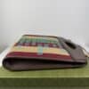 IMG_3601 Gucci Aria 100th Anniversary Multicolor Canvas Cutout Handle Tote New with Box & Dustbag