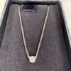 IMG_3644 Tiffany & Co. Elsa Peretti Diamonds by the Yard Platinum Necklace with Box