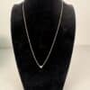 IMG_3646 Tiffany & Co. Elsa Peretti Diamonds by the Yard Platinum Necklace with Box