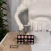 Gucci Dionysus Small Red Blue Ivory Tweed Black Leather Chain Bag