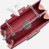 Screenshot 2026-03-07 162752 Fendi Peekaboo Cut Medium Pink Brushed Leather Shoulder Bag Silver O’Lock Chain 8BN340