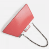 Screenshot 2026-03-07 162803 Fendi Peekaboo Cut Medium Pink Brushed Leather Shoulder Bag Silver O’Lock Chain 8BN340