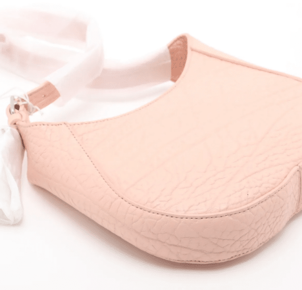 Screenshot 2026-03-27 200326 Burberry Small Chess Shoulder Bag Blush Pink Pebble-Grain Leather Silver Horse Hardware