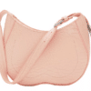 Screenshot 2026-04-06 201934 Burberry Small Chess Shoulder Bag Blush Pink Pebble-Grain Leather Silver Horse Hardware