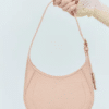 Screenshot 2026-04-06 202219 Burberry Small Chess Shoulder Bag Blush Pink Pebble-Grain Leather Silver Horse Hardware