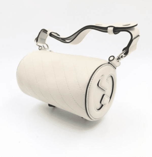 Screenshot 2026-04-09 133707 Gucci Blondie Mini Mystic White Sakai Leather Cylindrical Shoulder Bag Silver Hardware 760170