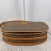 2026-05-12 17.51.39 Vintage Gucci Micro GG Saddle Shoulder Bag Brown Tan Leather Gold Hardware