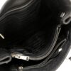 Prada 12 Prada Black Vitello Danio Leather Top Handle Satchel Bag Nero Silver hardware