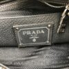 Prada vittelo 13 Prada Black Vitello Danio Leather Top Handle Satchel Bag Nero Silver hardware