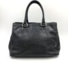 Prada vittelo 5 Prada Black Vitello Danio Leather Top Handle Satchel Bag Nero Silver hardware