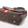 Screenshot 2026-05-01 192657 Louis Vuitton Georges BB M43866 Monogram Red Pink Stripe Satchel