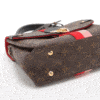 Screenshot 2026-05-01 192710 Louis Vuitton Georges BB M43866 Monogram Red Pink Stripe Satchel