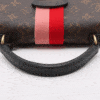 Screenshot 2026-05-01 192722 Louis Vuitton Georges BB M43866 Monogram Red Pink Stripe Satchel