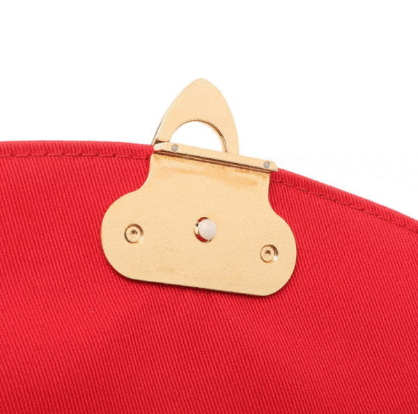 Screenshot 2026-05-01 192841 Louis Vuitton Georges BB M43866 Monogram Red Pink Stripe Satchel