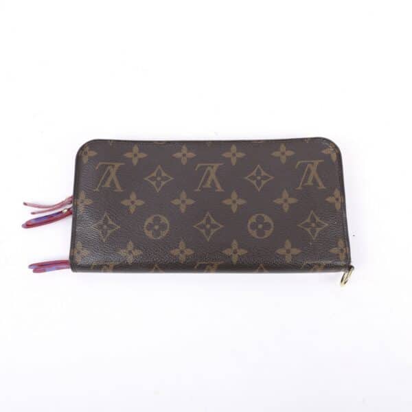 4900000171662_02_main Louis Vuitton Insolite Wallet Monogram Canvas Red Purple Floral Interior