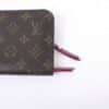 4900000171662_08_main Louis Vuitton Insolite Wallet Monogram Canvas Red Purple Floral Interior