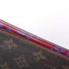 4900000171662_10_main Louis Vuitton Insolite Wallet Monogram Canvas Red Purple Floral Interior