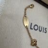 IMG_6394 Louis Vuitton Logomania M68077 Monogram Flower Charm Bracelet