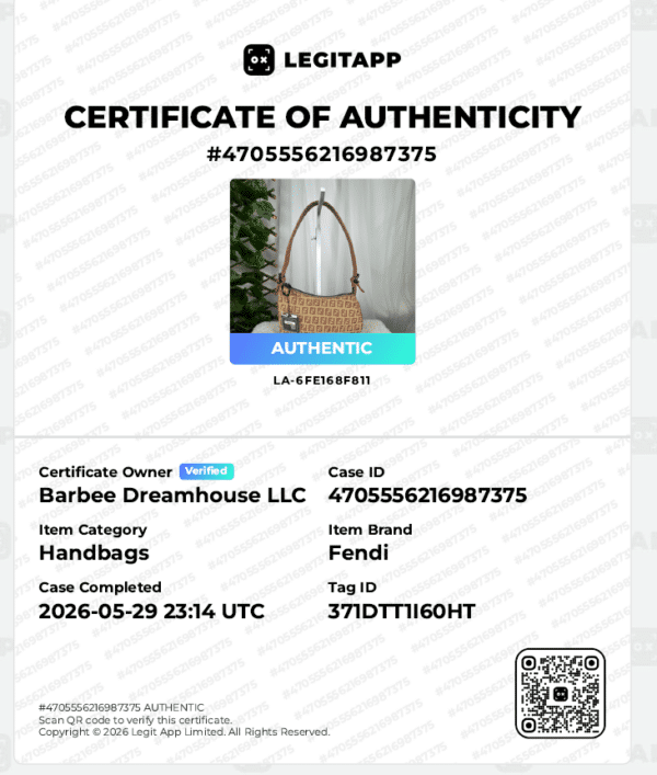 Screenshot 2026-06-25 182907 Fendi Zucchino Oyster Pink FF Canvas Shoulder Bag Vintage Y2K