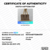 Screenshot 2026-08-17 095727 Prada Beige Textured Leather Card Holder Zip Coin Case Gold Logo