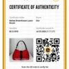 p1-106.jpg Vintage 2003 Christian Dior John Galliano Hardcore Red Canvas Shoulder Bag Rhinestone Clasp