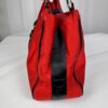 p1-112.jpg Vintage 2003 Christian Dior John Galliano Hardcore Red Canvas Shoulder Bag Rhinestone Clasp