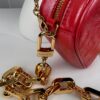 Louis Vuitton M80837 Heart on Chain Lipstick Red Monogram Lambskin Sac Coeur Bag