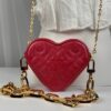 p1-148.jpg Louis Vuitton M80837 Heart on Chain Lipstick Red Monogram Lambskin Sac Coeur Bag