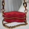p1-152.jpg Louis Vuitton M80837 Heart on Chain Lipstick Red Monogram Lambskin Sac Coeur Bag