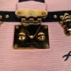 Louis Vuitton M53191 Epi Trunk Clutch Rose Ballerine Pink Black Crossbody Bag