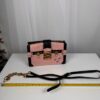 Louis Vuitton M53191 Epi Trunk Clutch Rose Ballerine Pink Black Crossbody Bag