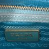 p1-20.jpg Prada Saffiano Lux Dusty Teal / Turquoise Leather Small Dome Satchel Crossbody Bag Gold Hardware