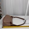 p1-241.jpg Salvatore Ferragamo Gancini Monogram Shoulder Bag Beige Brown Y2K Baquette