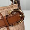 p1-242.jpg Salvatore Ferragamo Gancini Monogram Shoulder Bag Beige Brown Y2K Baquette