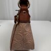 p1-245.jpg Salvatore Ferragamo Gancini Monogram Shoulder Bag Beige Brown Y2K Baquette
