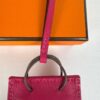 p1-300.jpg Hermès Milo Lambskin Shopping Bag Charm Rose Mexico Pink