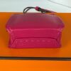 p1-304.jpg Hermès Milo Lambskin Shopping Bag Charm Rose Mexico Pink