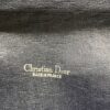 p1-338.jpg Vintage Christian Dior Oblique Trotter Chain Shoulder Bag Navy Beige
